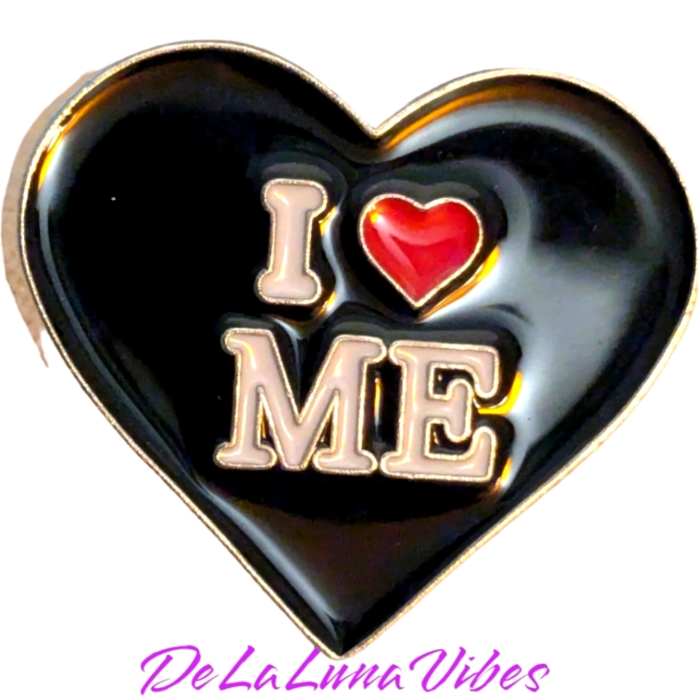 3/$12  New Enamel Pin "I ❤️ Me"  Self Love Reminder!